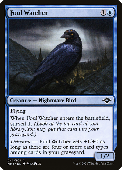 Foul Watcher (MH2-043) - Modern Horizons 2 Foil