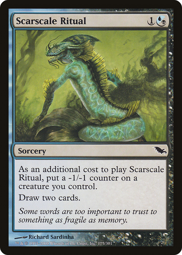 Scarscale Ritual (SHM-175) - Shadowmoor