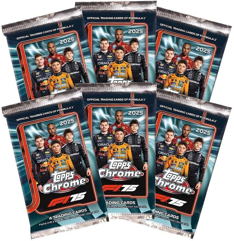 2025 Topps Chrome Formula 1 - Booster Pack