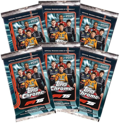 2025 Topps Chrome Formula 1 - Booster Pack