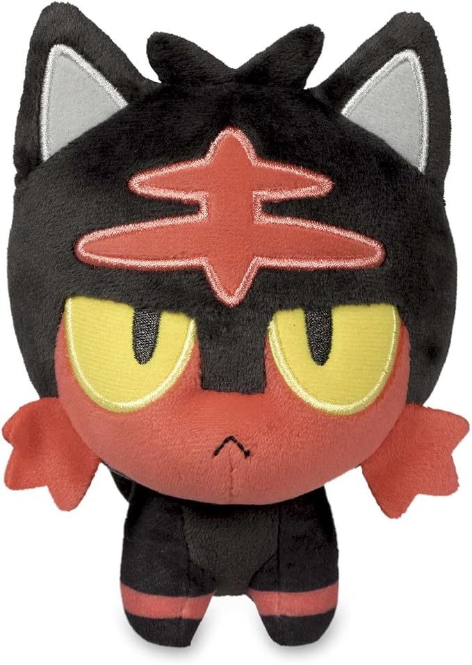 Pokémon Center: Litten Pokémon Dolls Plush - 5 ½ In.