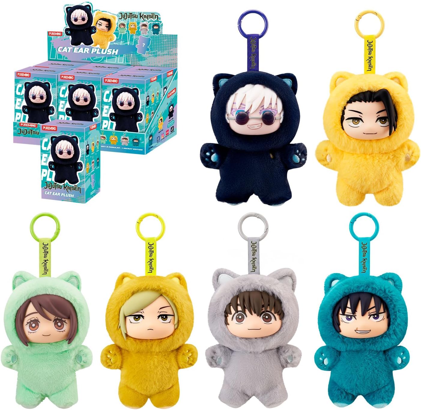 Jujutsu Kaisen - Cat Paradise Party Plush Pendant Blind Box