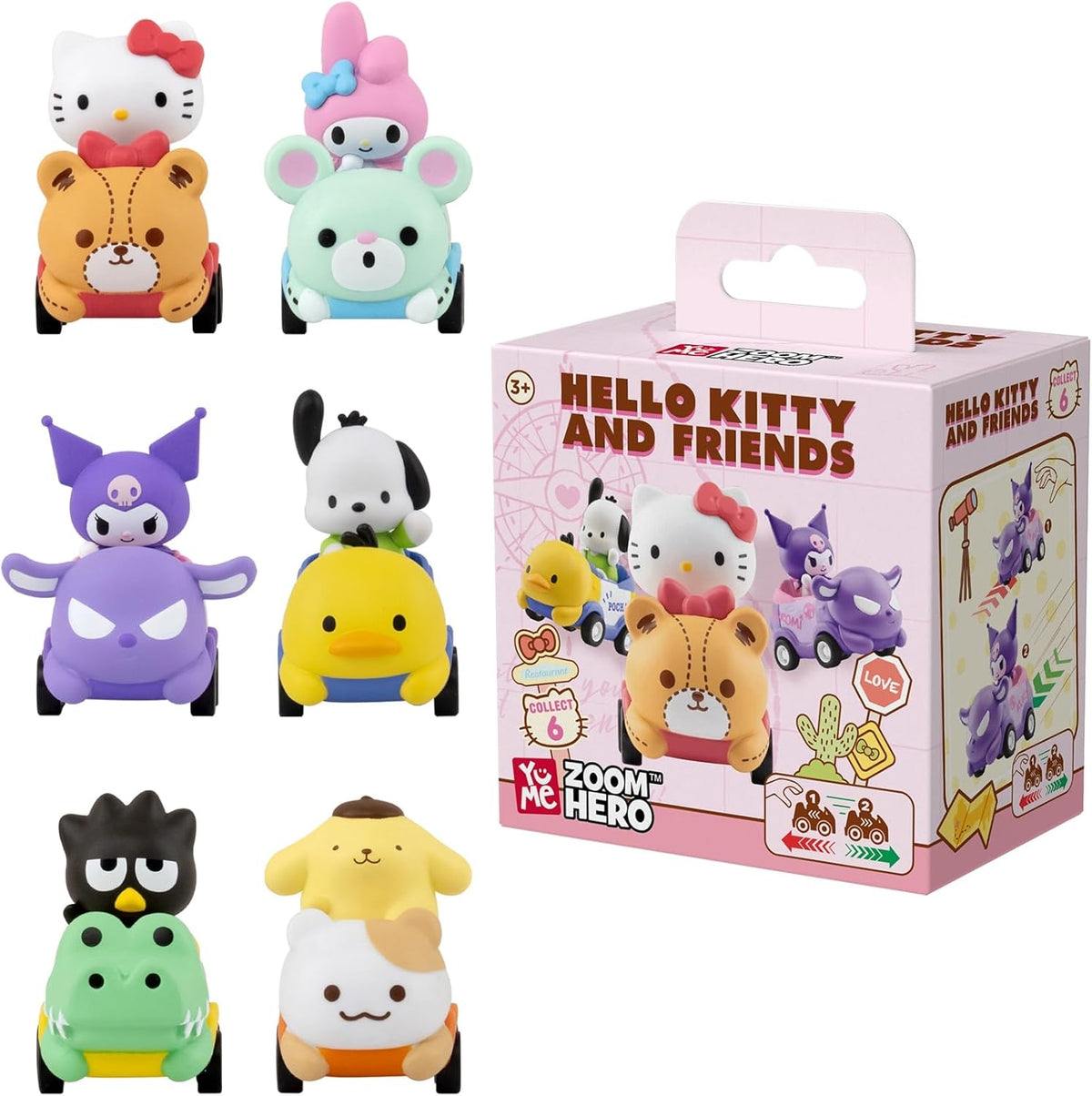 YuMe: Hello Kitty and Friends Zoom Hero Window Box Figure