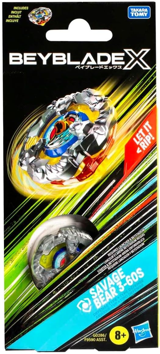 Beyblade X: Savage Bear 3-60S Booster Pack