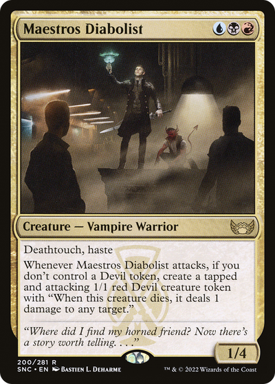 Maestros Diabolist [Streets of New Capenna]