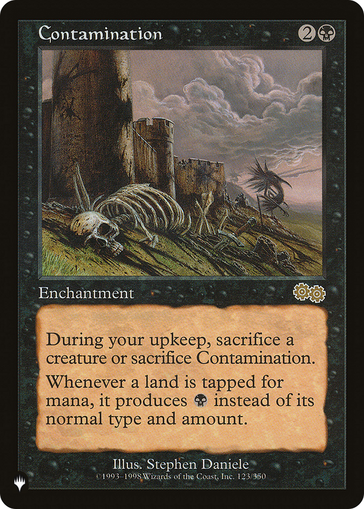 Contamination (LIST-123/350) - The List