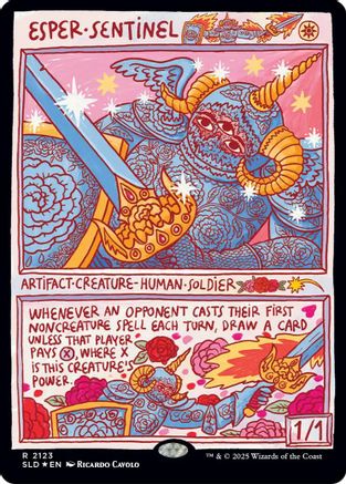 Esper Sentinel (SLD-2123) - Secret Lair Drop Series Foil