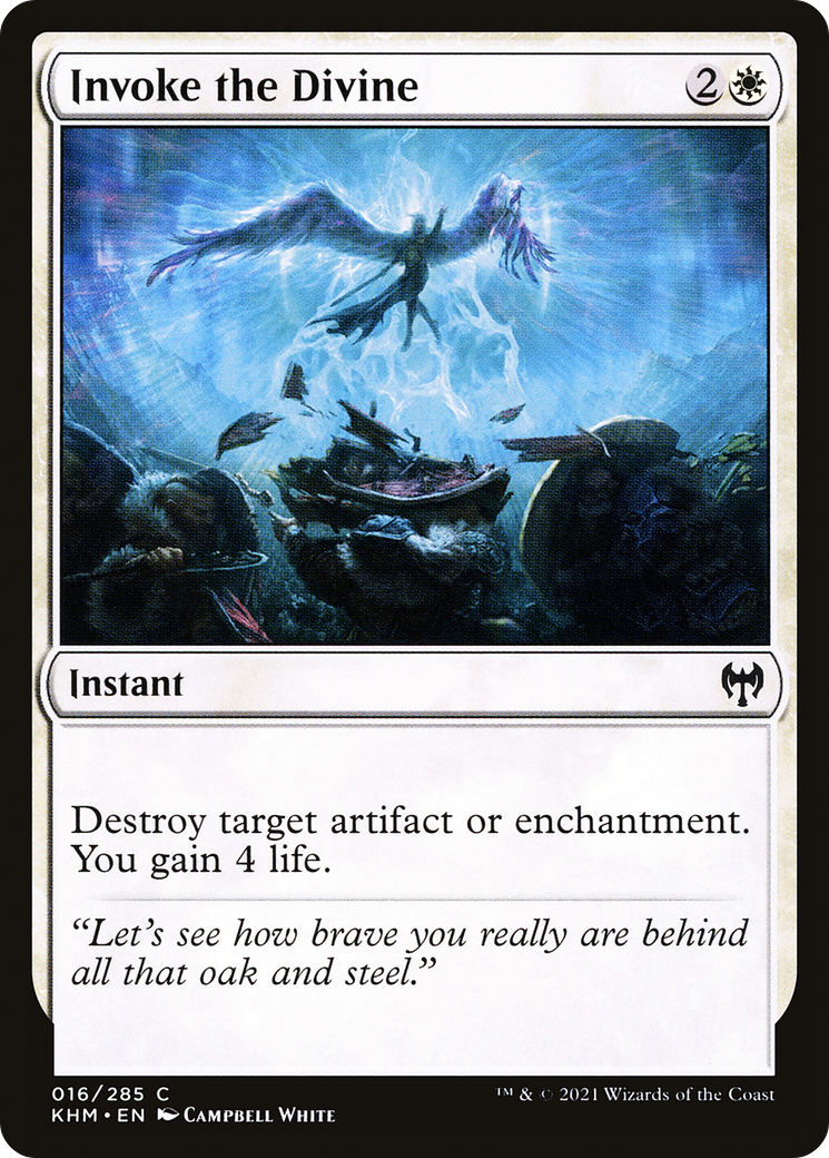 Invoke the Divine (KHM-016) - Kaldheim Foil
