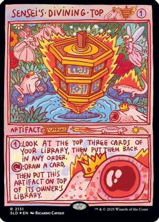 Sensei's Divining Top (SLD-2131) - Secret Lair Drop Series Foil
