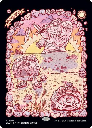 Plains (2116) (SLD-2116) - Secret Lair Drop Series Foil
