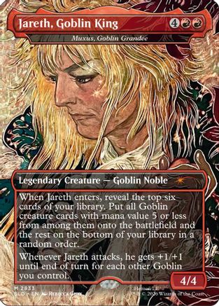 Jareth, Goblin King - Muxus, Goblin Grandee (SLD-2833) - Secret Lair Drop Series