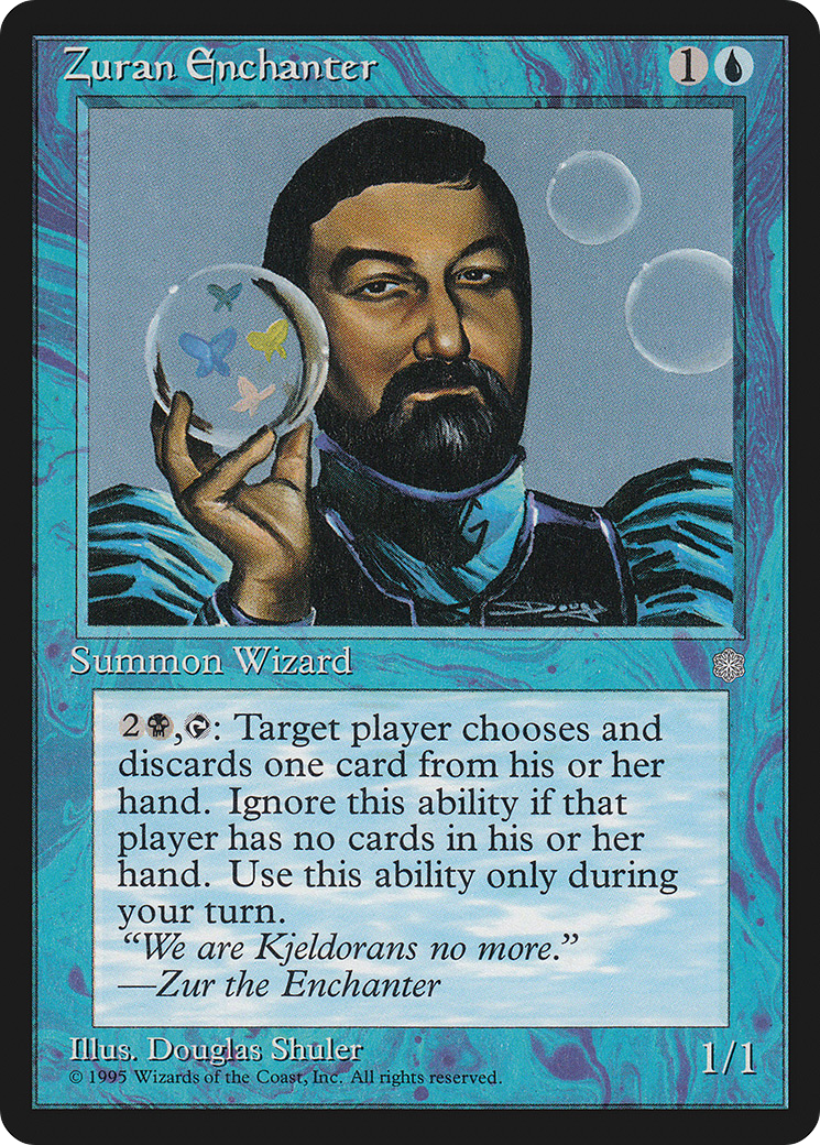 Zuran Enchanter (ICE-) - Ice Age