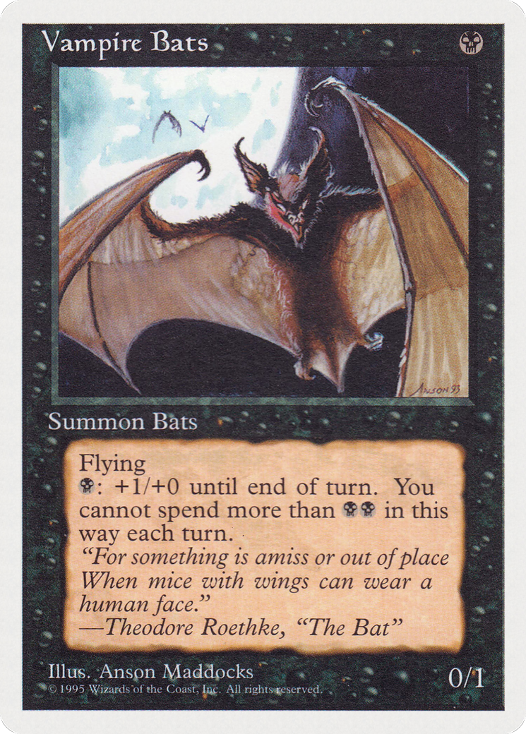 Vampire Bats (RQS-025) - Rivals Quick Start Set