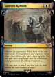 Sauron's Ransom (Showcase Scrolls) (LTR-676) - The Lord of the Rings: Tales of Middle-earth: (Showcase) Foil