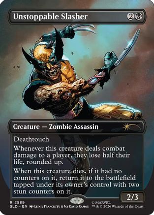 Unstoppable Slasher (SLD-2589) - Secret Lair Drop Series Foil
