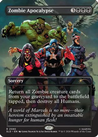 Zombie Apocalypse (SLD-2590) - Secret Lair Drop Series Foil