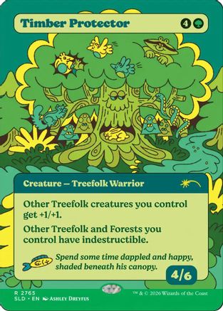 Timber Protector (SLD-2765) - Secret Lair Drop Series Foil