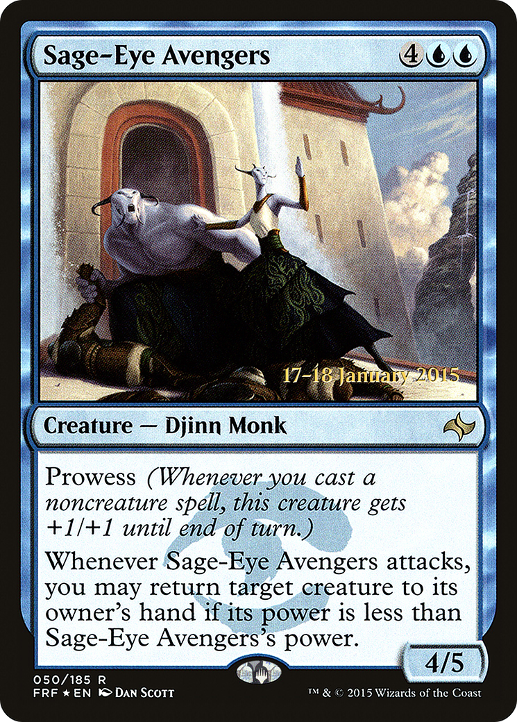 Sage-Eye Avengers (PRE-050) - Fate Reforged Promos Foil