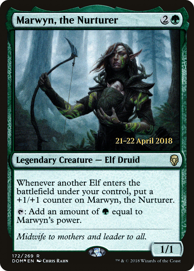 Marwyn, the Nurturer (PRE-172) - Dominaria Promos Foil