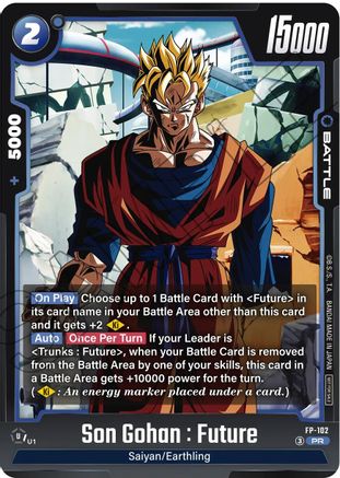 Son Gohan : Future - FP-102 (FP-102) - Fusion World Promotion Cards and Packs Holofoil