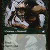 Bird Admirer (Showcase) (MID-298) - Innistrad: Midnight Hunt: (Showcase, Double Faced Transform) Foil
