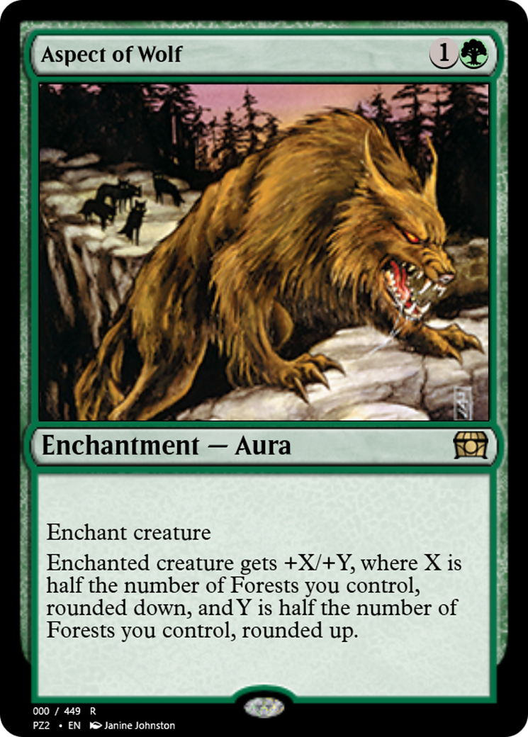 Aspect of Wolf (PZ2-65819) - Treasure Chest