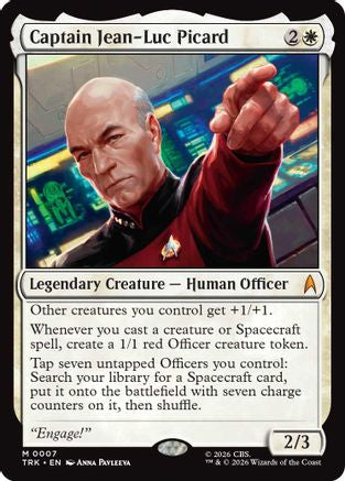 Captain Jean-Luc Picard (TRK-007) - Star Trek Foil