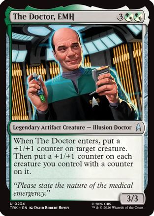 The Doctor, EMH (TRK-234) - Star Trek