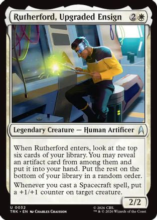 Rutherford, Upgraded Ensign (TRK-032) - Star Trek