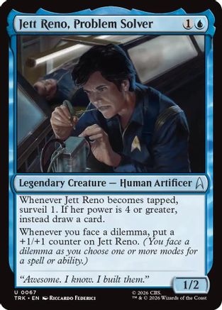 Jett Reno, Problem Solver (TRK-067) - Star Trek Foil