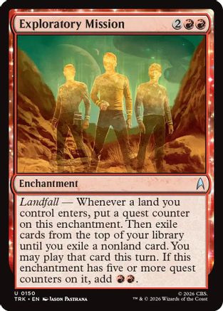 Exploratory Mission (TRK-150) - Star Trek Foil
