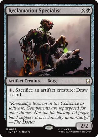 Reclamation Specialist (Surge Foil) (TRC-062) - Commander: Star Trek Foil