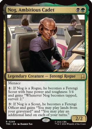Nog, Ambitious Cadet (TRK-249) - Star Trek