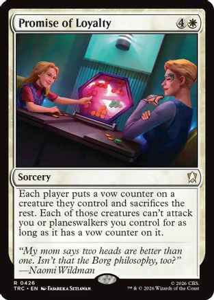 Promise of Loyalty (TRC-426) - Commander: Star Trek