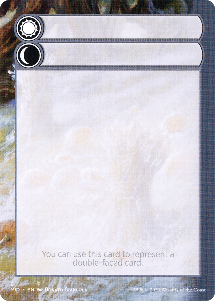 Double-Faced Substitute Card (SMID-006) - Innistrad: Midnight Hunt Substitute Cards (Borderless)