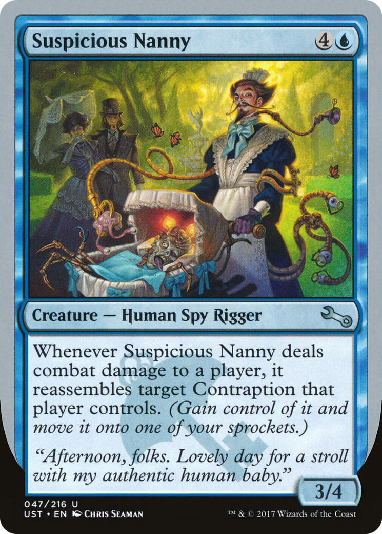 Suspicious Nanny (UST-047) - Unstable