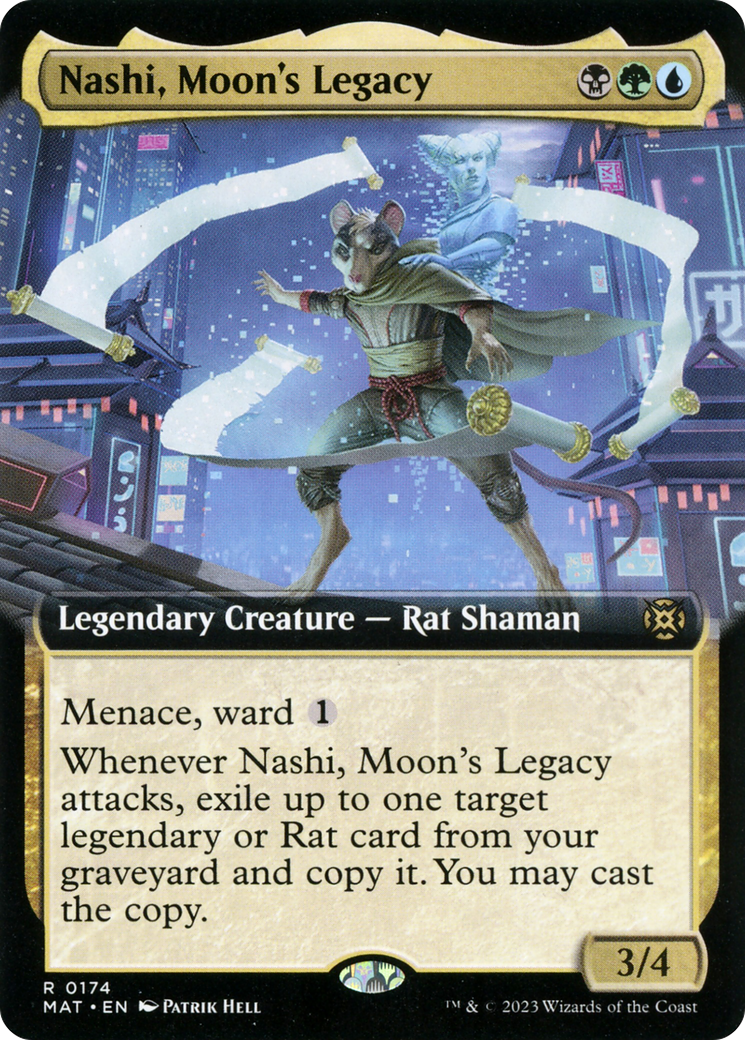 Nashi, Moon's Legacy (Extended Art) (MAT-174) - March of the Machine: The Aftermath: (Extended Art) Foil