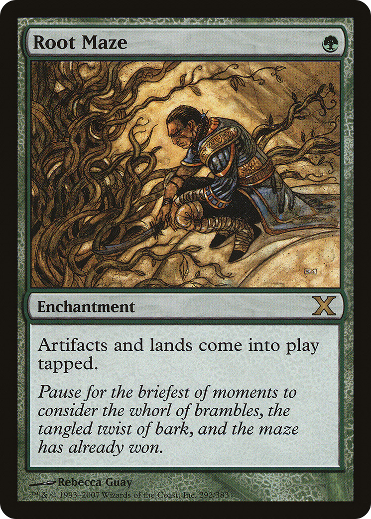 Root Maze (10E-292) - Tenth Edition Foil