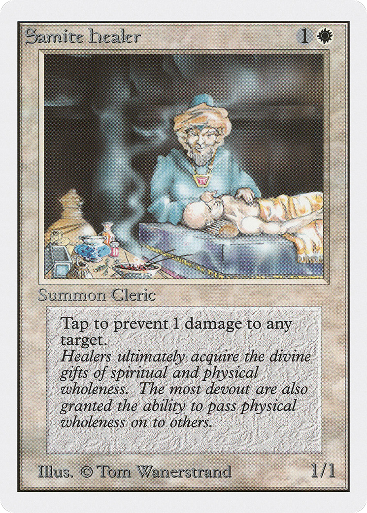 Samite Healer (2ED-) - Unlimited Edition