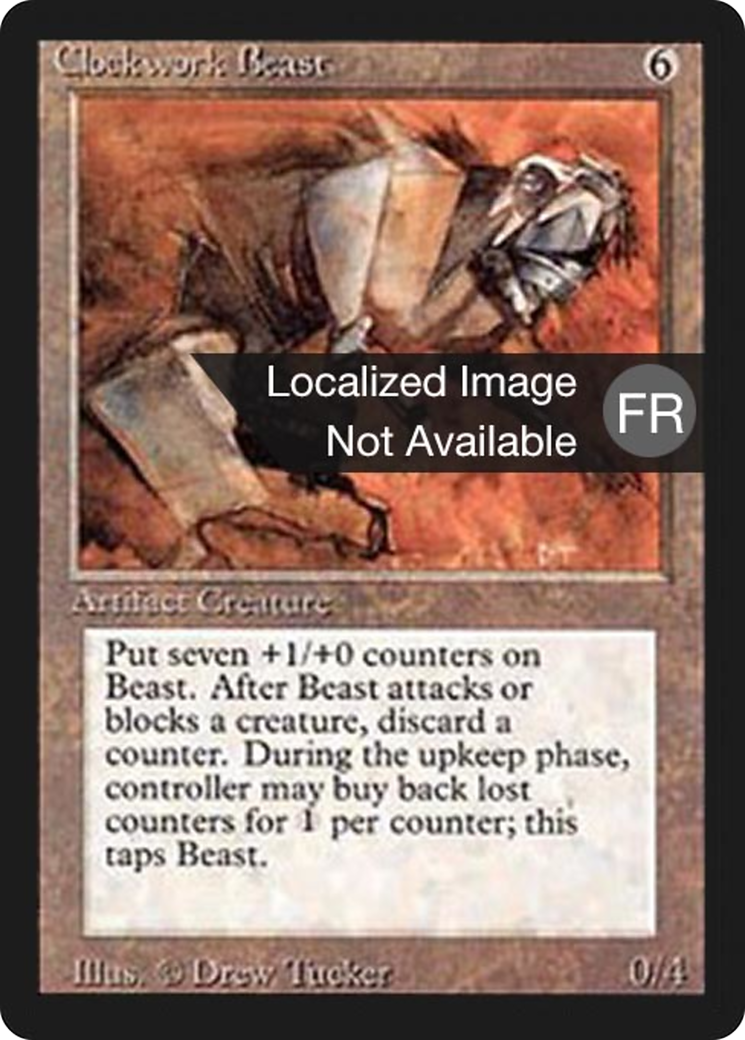 Clockwork Beast (FBB-) - Foreign Black Border