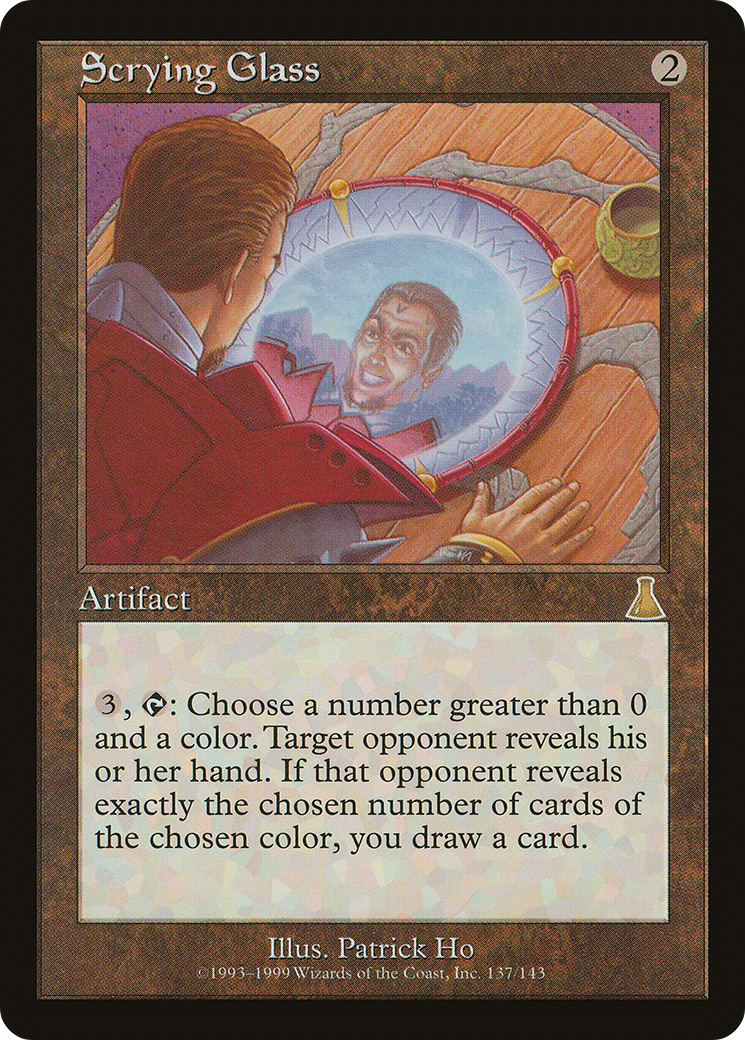Scrying Glass (UDS-137) - Urza's Destiny Foil