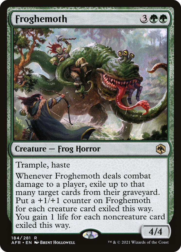 Froghemoth (AFR-184) - Adventures in the Forgotten Realms Foil