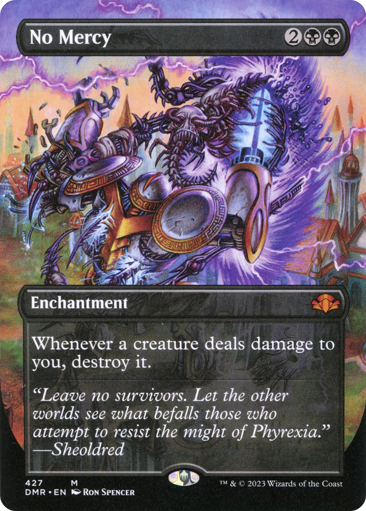 No Mercy (Borderless) (DMR-427) - Dominaria Remastered (Borderless) Foil