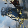 Skybeast Tracker // Skybeast Tracker (AWOE-027) - Wilds of Eldraine Art Series (Borderless) Foil
