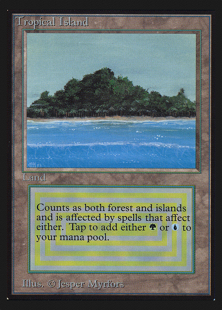 Tropical Island (IE) (IED-) - Intl. Collectors' Edition