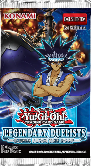 Yu-Gi-Oh! Legendary Duelists: Duels From the Deep - Booster Pack