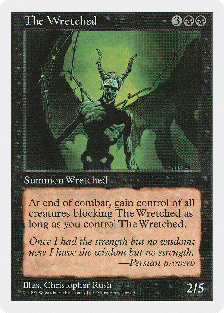 The Wretched (5ED-) - Fifth Edition