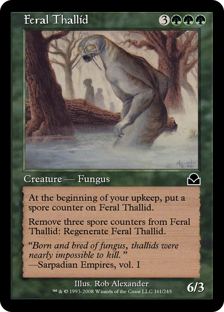Feral Thallid (ME2-161) - Masters Edition II Foil