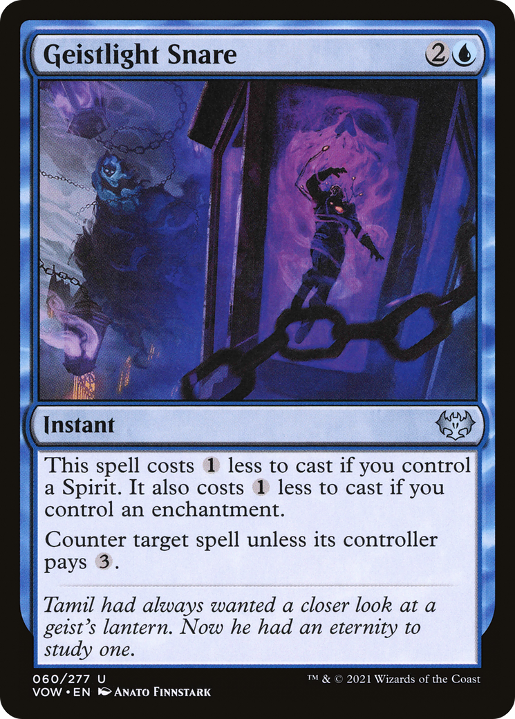 Geistlight Snare (VOW-060) - Innistrad: Crimson Vow Foil