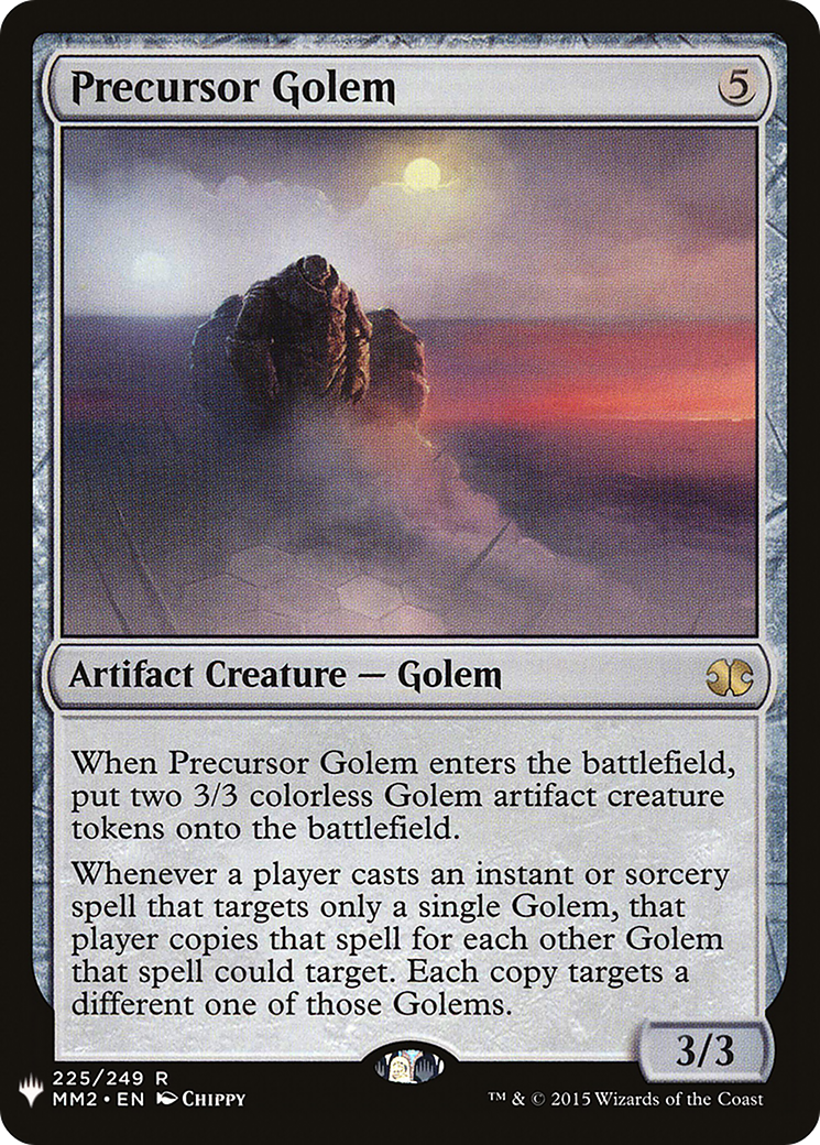 Precursor Golem (LIST-MM2-225) - The List